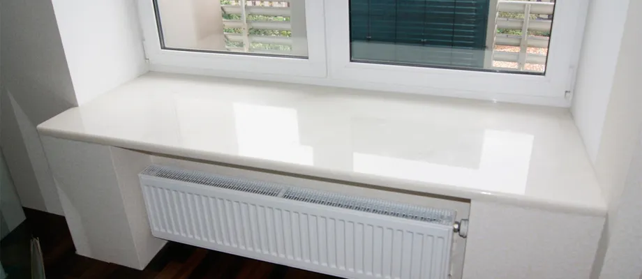 Основные виды подоконников